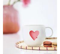 Villeroy & Boch - With Love Tazza con manico Sending Love, porcellana Premium, tazza da caffè, mug, tazza per caffè e tè, lavabile in lavastoviglie e utilizzabile nel microonde