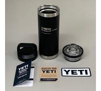 Tazza YETI Rambler Antifuga, 18oz Nera con 'Parker Aerospace' GS9501-1