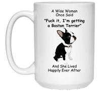 Tazze A Wise Woman Once Said I'M Getting Terrier Sitting 330Ml Tazze Da Caffè Con Manico In Ceramica Tazza Per Uomo Donna Latte