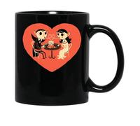 Tazze Blood Date Statement Tazze Da Tè In Ceramica Resistenti Mug In Porcellana Per Fidanzata Thè Latte