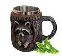 Tazze Caffè 3D 330 Ml da Bere con Animali nella Tana