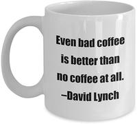 Tazze Caffe David Lynch Quote Statement Tazze Divertente Mug In Porcellana Per Thè Caffe Anniversario