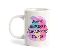 Tazze Caffe Dealways Remember How Amazing You Are Con Manico Tazza In Ceramica Statement Tazza Da Tè Per Moglie Anniversario Latte
