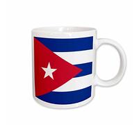 Tazze Caffe Flag Of Cuba-Cuban Blue Stripes Red Triangle Star Con Manico Tazze Da Tè In Ceramica Resistenti Tazza In Porcellana Per Thè Home Fidanzata
