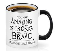 Tazze Caffe Inspirational You'Re Amazing And Strong Resistenti Tazze Da Caffè In Ceramica Retrò Mug In Porcellana Per Latte Caffe Home