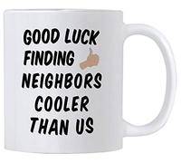 Tazze Caffe Neighbor Good Luck Finding Neighbors Than Us Resistenti Tazze Colazione Con Manico Tazza Colazione Porcellana Per Quotidiano Caffe Latte