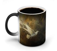 Tazze che cambiano colore White Dove, bianco che vola su un vento oscuro,