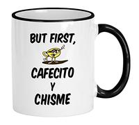 Tazze Chisme Latino/Mexican Statement Tazze Da Caffè Resistenti Mug In Porcellana Per Latte Thè Home