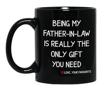 Tazze Colazione Being My Father In Law Is Really The Only You Need Con Manici Tazze Da Caffè Antimacchia Mug In Porcellana Per Caffe Anniversario Fidanzata