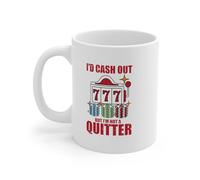 Tazze Colazione I'D Cash Out But I'M Not A Quitter Casino Resistenti Tazze Da Caffè In Ceramica Retrò Tazza Da Tè Per Thè Moglie Home