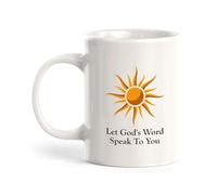Tazze Colazione Let God'S Word Speak To You Plastic Office And Home Resistenti Tazza In Ceramica Moderne Tazza Da Tè Per Fidanzata Quotidiano Latte