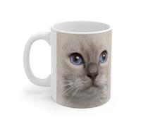 Tazze Colazione Lilac Point Birman Cat Big Face Colorata Tazza In Ceramica Retrò Mug In Porcellana Per Fidanzata Caffe Anniversario