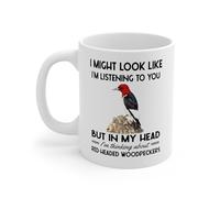 Tazze Colazione Red Headed Woodpecker Colorata Tazze Mug Con Manici Tazza In Porcellana Per Quotidiano Thè Anniversario