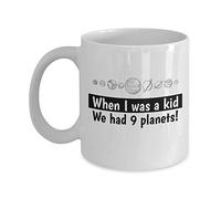 Tazze Colazione Science Nerd When I Was A Kid We Had 9 Planets Rip Pluto Con Manico Tazze Statement Tazza Colazione Porcellana Per Thè Quotidiano Home