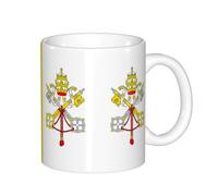 Tazze con bandiera del Vaticano che cambia colore, termosensibile termicamente, perfette per campeggio, picnic, uso interno ed esterno