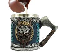 Tazze da birra da uomo, 450 ml, tazza da caffè grande capacità, tazza da tè multifunzionale per mamma, padre, amici
