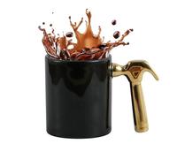 Tazze da Caffè 350 ml Ceramica con Manico a , Originale adatta a Bevande