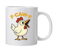 Tazze Da Caffè Con Design Originale,325 millilitri in Ceramica Divertente a Forma di Gallina - da Tè a Forma di Gallo | Per Caffè, Tè, Latte, Cioccolata Calda, Compleanno, Uomini, Colleghi