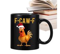Tazze Da Caffè Con Gallo - 350 ml Ceramica Fattoria Animali Divertenti - Gallo da Tè | Per Autunno, Festività, Natale, Compleanno, Festa, Casa, Cucina, Donne, Uomini, Amanti Degli Animali