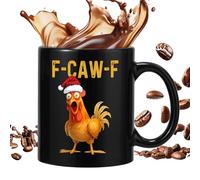 Tazze Da Caffè Con Gallo,350 ml Manico Ergonomico Ceramica a Tema Animale,Tazze Da Caffè Fattoria | Per Autunno, Festività, Natale, Compleanno, Festa, Casa, Cucina, Donne, Uomini, Amanti Degli Animali