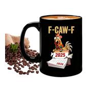 Tazze Da Caffè Con Gallo | Per Bevande In Ceramica Novità - Da Tè - Per Uomini Donne Casa Lavoro Routine Mattutina Momenti Rilassanti Weekend Libero Festa Di Compleanno