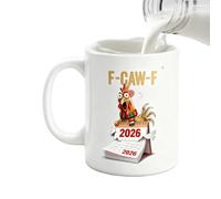 Tazze Da Caffè Con Gallo,Per Bevande In Ceramica Novità - Tazze Da Caffè Con Design Originale,Per Uomini Donne Casa Lavoro Routine Mattutina Festa Di Compleanno Weekend Momenti Di Relax E Libero