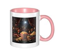 Tazze da caffè con manico per feste e serate al cinema, grandi tazze in porcellana da 11 once per bevande calde de, tazze da tè in ceramica per uomini e donne, divertenti tazze da caffè, regalo di i