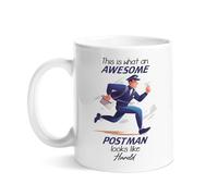 Tazze Da Caffè Con Manico Tazza Da Caffe This Is What An Postman Mailman Running Appreciation Moderne Tazzine Da Caffè Per Lavoro Nonna Caffè E Tè 330Ml