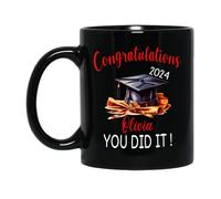 Tazze Da Caffè Congratulations You Did It Tazzine Da Caffè,Personalizzabile,Stampata,Tazza Da Caffe Per Uomo Caffè E Tè Ufficio 330Ml