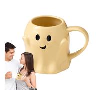 Tazze da Caffè di Halloween - Tazza Fantasma Novità 440ml | Riutilizzabile per Tè Bevande Casa Ufficio College Università Routine Quotidiana Serate di Gioco