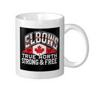 Tazze Da Caffè Elbows Up True North Strong And Free Canada Con Manico Tazze Da Caffè In Ceramica Antimacchia Tazza Colazione Porcellana Per Thè Moglie Caffe