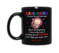 Tazze Da Caffè I Know I'M Not Here Yet But I Aldready Know Tazzine Da Caffè,Con Manico,Moderne,Tazza In Ceramica Per Papà Festa Della Mamma Caffè E Tè 330Ml
