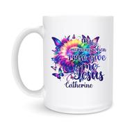 Tazze Da Caffè I Rise Give Me Jesus 330Ml Tazza Con Manico In Porcellana Mug Per Bevande Succo Espresso