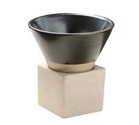 Tazze Da Caffè In Ceramica Con Base 100 Ml Triangolare Forma Conica Tazza di Porcellana Tazza Per Latte Famiglia Cucina Bar Tazze Da Caffè