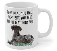 Tazze Da Caffè In Ceramica German Shorthaired Pointer Brown Spotted Con Manico Tazze Colazione Resistenti Tazza In Porcellana Per Anniversario Thè Latte