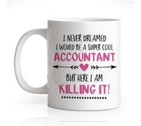 Tazze Da Caffè In Ceramica I Never Dreamed I Would Be A Accountant Durevole Tazze Da Tè In Ceramica Retrò Tazza Colazione Porcellana Per Caffe Thè Anniversario