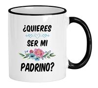 Tazze Da Caffè In Ceramica Quieres Ser Mi Padrino Will You Be My Moderne Tazze Da Caffè Statement Tazza Da Tè Per Latte Fidanzata Quotidiano