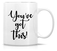Tazze Da Caffè In Ceramica You'Ve Got This! Resistenti Tazze Da Caffè Retrò Mug In Porcellana Per Home Quotidiano Moglie
