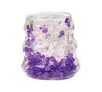 Tazze da caffè in - tazze da caffè in a doppio isolamento con fiori secchi, contenitori da 160 ml per decorare la casa, cucina, bevande, tè, latte, latte, acqua, feste di Natale