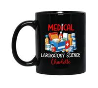 Tazze Da Caffè Medical Laboratory Science Tazzine Da Caffè,Particolari,Divertenti,Tazza In Ceramica Per Uomo Donna Festa Della Mamma 330Ml