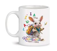 Tazze Da Caffè Moderne Tazza Da Caffe Bunny Going To School Funny Watch Out Kindergarten Here Divertenti Ceramica Mugs Per Ufficio Festa Della Mamma Nonna 330Ml