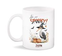 Tazze Da Caffè Multicolore Tazza Da Caffe Funny Message Halloween Stork Wearing Halloween Hat Con Manico Tazzine Da Caffè Per Nonna Festa Della Mamma Compleanno 330Ml
