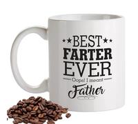 Tazze da caffè per la festa del papà, 350 ml, in ceramica, resistenti alle alte temperature, con motivo di papà, bicchieri in ceramica durevoli | Per tè caldo