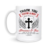 Tazze Da Caffè Precious & Few Pastor 330Ml Tazza Con Manico Classica Mug Per Ufficio Bevande Donna