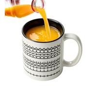 Tazze da Caffè Sarcastiche in Ceramica da 325 ml con Messaggio Segreto | Mug da Cioccolata Calda per Casa Bar Ufficio Cucina Piano di Lavoro Tè Latte Donne Uomini Colleghi Collaboratori