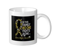 Tazze Da Caffè Spina Bifida Awareness 330Ml Tazza Con Manico In Ceramica Mug Per Espresso Bevande Latte