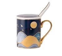 tazze da caffè, Tazza da caffè, Tazze, Tazze in ceramica for tè e caffè al latte, Tazza da caffè in ceramica for la casa Tazza con motivo di personalità creativa Buon regalo for gli amici dalla colazi