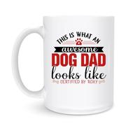 Tazze Da Caffè This Is What An Amazing Dog Dad Looks Like 330Ml Tazza In Porcellana Con Manico Mug Per Succo Ragazze Tè