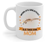 Tazze Da Caffè World'S Greatest Blue Tongue Skink For Women Funny Resistenti Tazze Mug Durevole Tazza In Porcellana Per Thè Latte Caffe