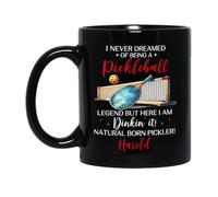 Tazze Da Tè I Never Dreamed Of Being A Ball Legend Ceramica Mugs,Stampata,Divertenti,Tazza In Ceramica Per Lavoro Uomo Ufficio 330Ml